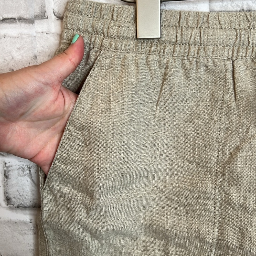 NWT! Garnet Hill Coastal Linen Shorts – 4" inseam - Picture 4 of 8